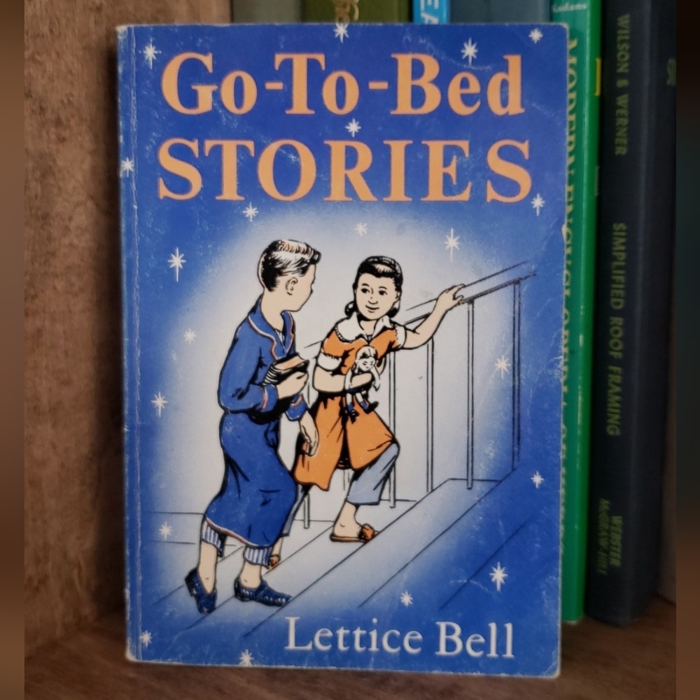 Go To Bed Stories Vintage Children's Softcover Book 1953, Illustrated Bible